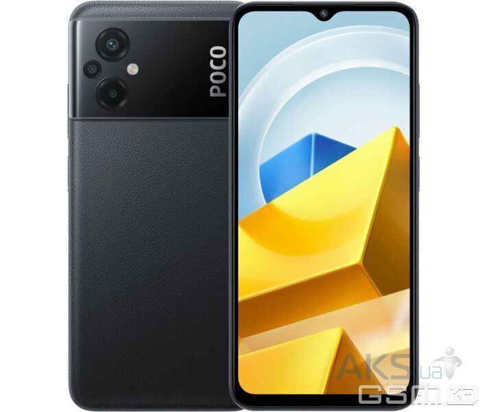 Смартфон Xiaomi Poco M5 4/128GB Black 15869 фото