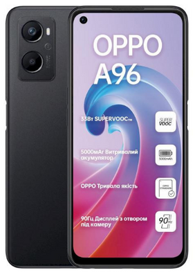 Смартфон OPPO A96 8/128GB Starry Black 16191 фото