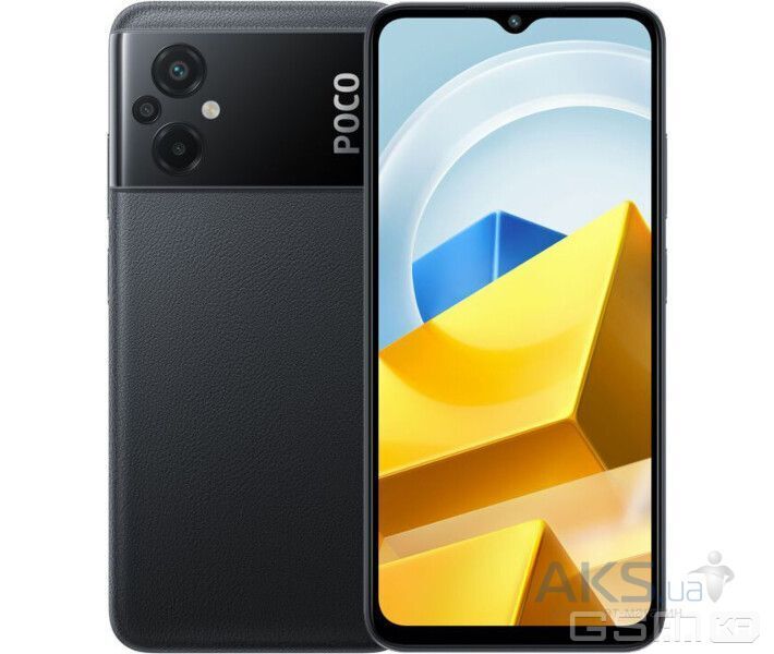 Смартфон Xiaomi Poco M5 6/128GB Black 15870 фото