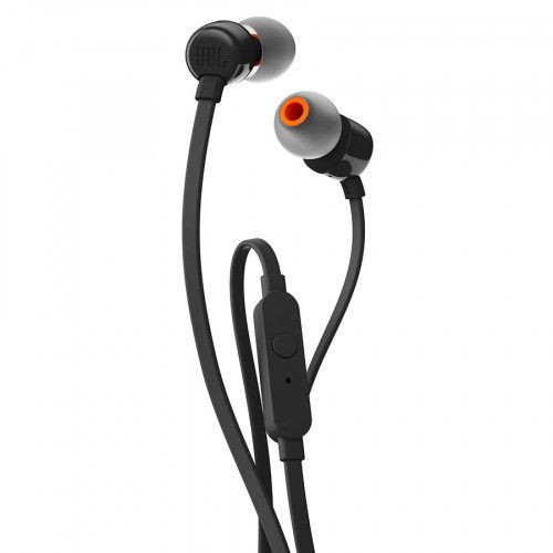 Навушники з мікрофоном JBL Tune 110 Black (JBLT110BLK) 16658 фото